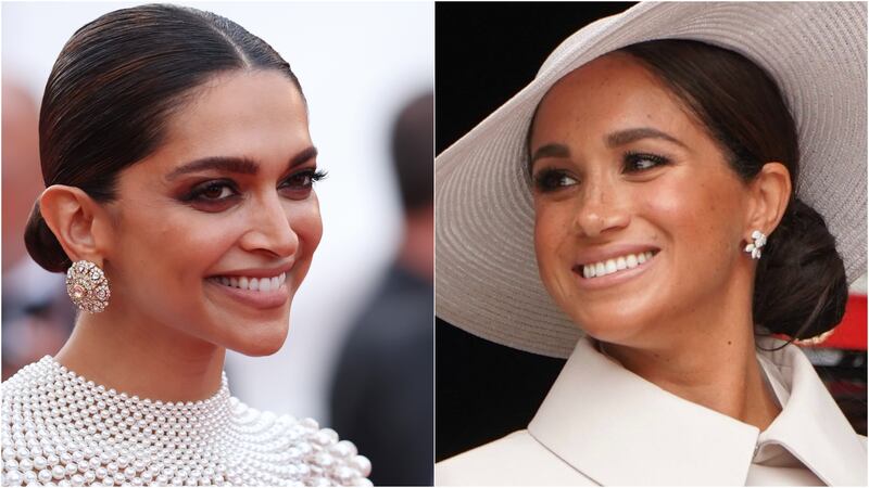 Bollywood star Deepika Padukone is the latest guest to appear on 'Archetypes', the hugely successful podcast hosted by Meghan, the Duchess of Sussex. Getty Images