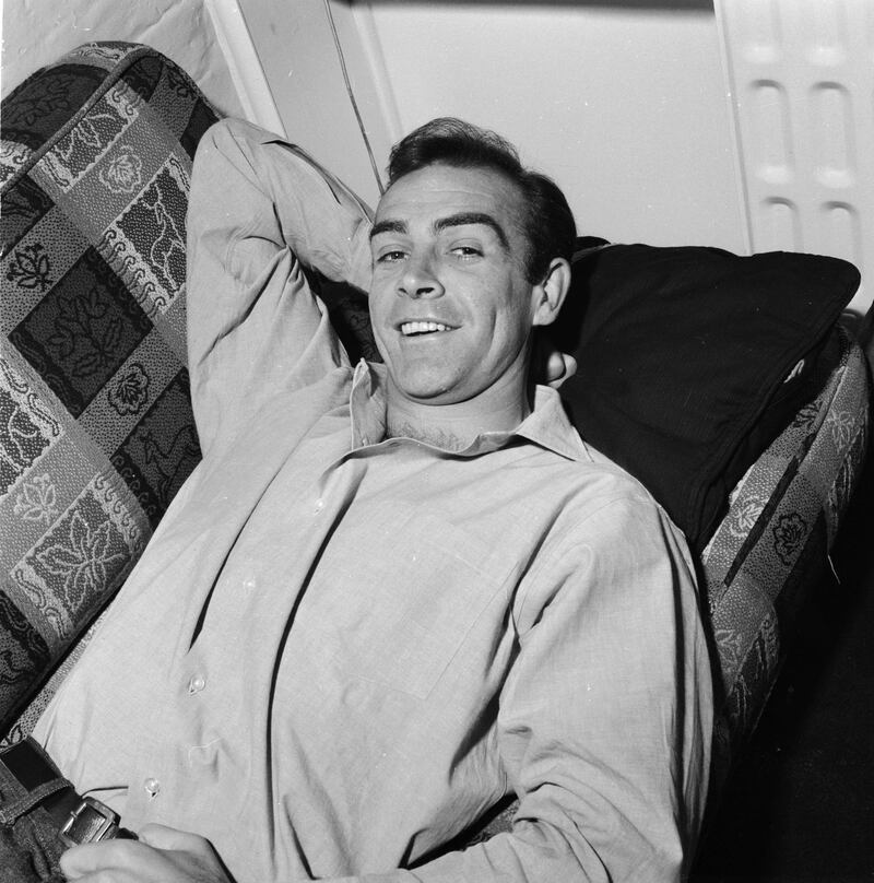 31st August 1962:  Scottish actor Sean Connery, the new face of superspy James Bond, relaxes in his basement flat in London's NW8.  (Photo by Chris Ware/Keystone Features/Getty Images)