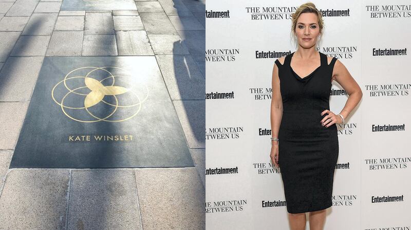 Dubai Star of British actress, Kate Winslet.  Leslie Pableo / The National