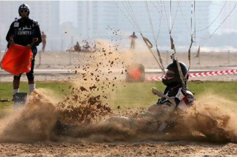 Contest puts the UAE on the parachuting map as 500 entrants from 43 countries take part in a 10-day competition.