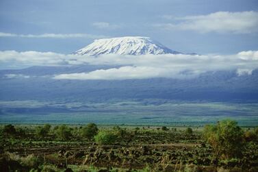 Mount Kilimanjaro in Tanzania. Getty Images