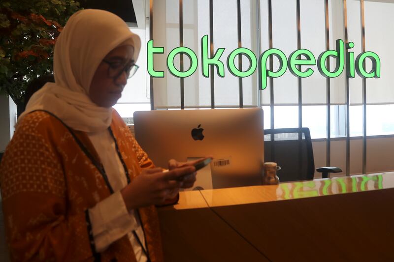 TikTok recently acquired Indonesian tech company GoTo's e-commerce platform Tokopedia. EPA