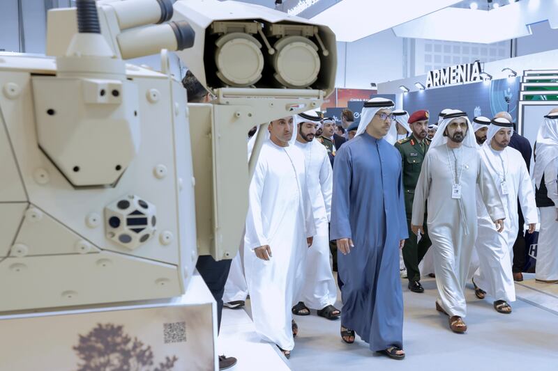 The Ruler of Dubai said the nation's defence capabilities were pivotal to its security