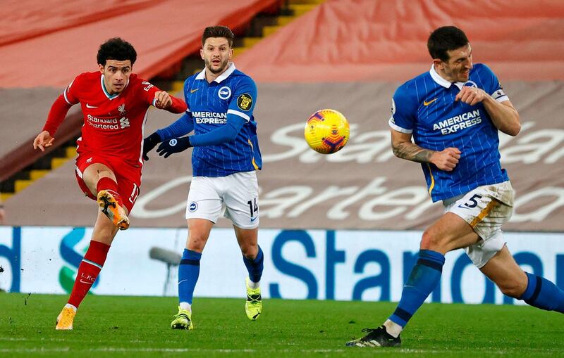 Curtis Jones - 5. Replaced Firmino with 11 minutes left. The 19-year-old could not influence the match against the massed ranks of defenders. AFP