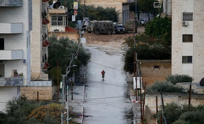 Jenin has been all but deserted since the operation began. EPA