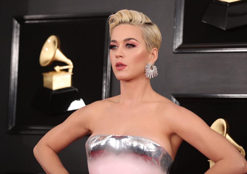 61st Grammy Awards - Arrivals - Los Angeles, California, U.S., February 10, 2019 - Katy Perry. REUTERS/Lucy Nicholson