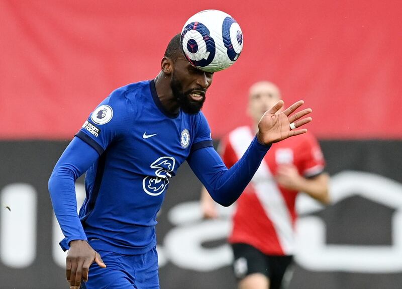 Antonio Rudiger - 7: Ambitious strike from 30 metres out straight at McCarthy was only Chelsea’s second shot in opening half hour despite dominating possession. Found Ings, and Southampton's attackers generally, little problem and must be wondering how his team did not win game. Reuters