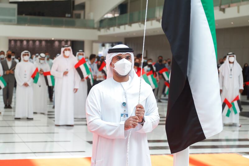 ADNEC celebrates Flag Day. Photo: ADNEC