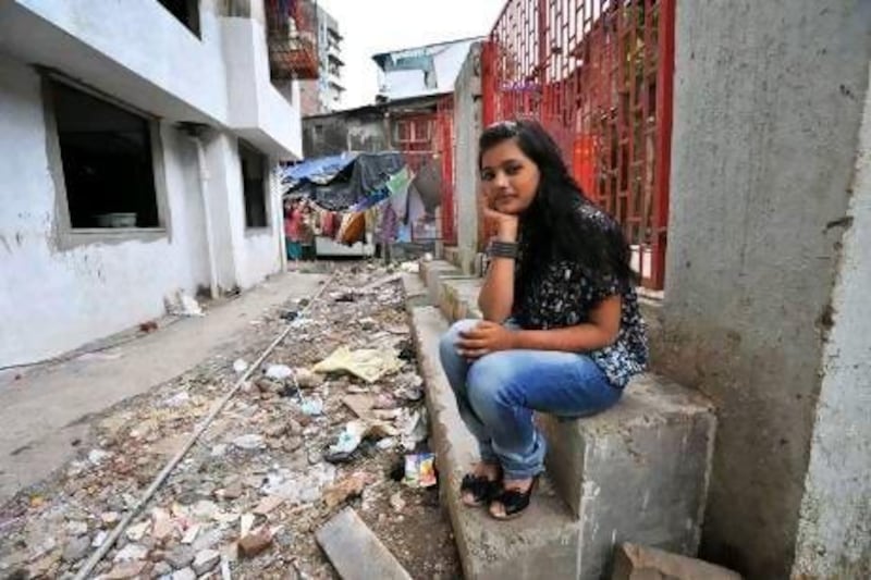 Rubina Ali, 14, played the young Latika in the film. Last year she lost all her Slumdog mementoes, including the dress she wore to the Oscars, in a devastating fire that ripped through the city's Garib Nagar slum. Gethin Chamberlain for The National