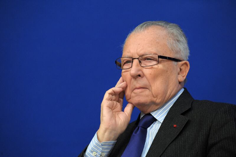 Jacques Delors served as president of the European Commission from 1985 to 1995. AFP