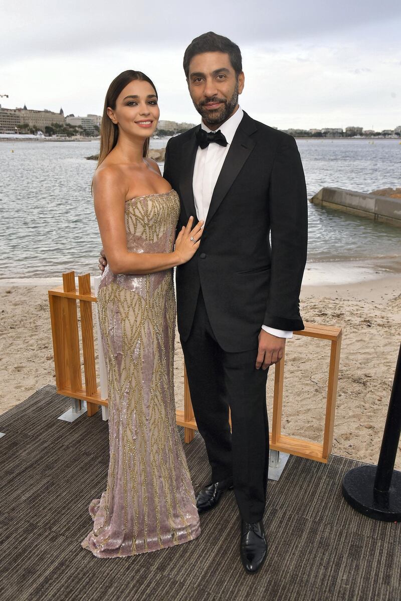 CANNES, FRANCE - MAY 20: Miriam Al-Rasheed and Fahd Al-Rasheed attends the 2019 IMDb Dinner Party during the 72nd Annual Cannes Film Festival on May 20, 2019 in Cannes, France. (Photo by Matt Winkelmeyer/Getty Images for IMDb)