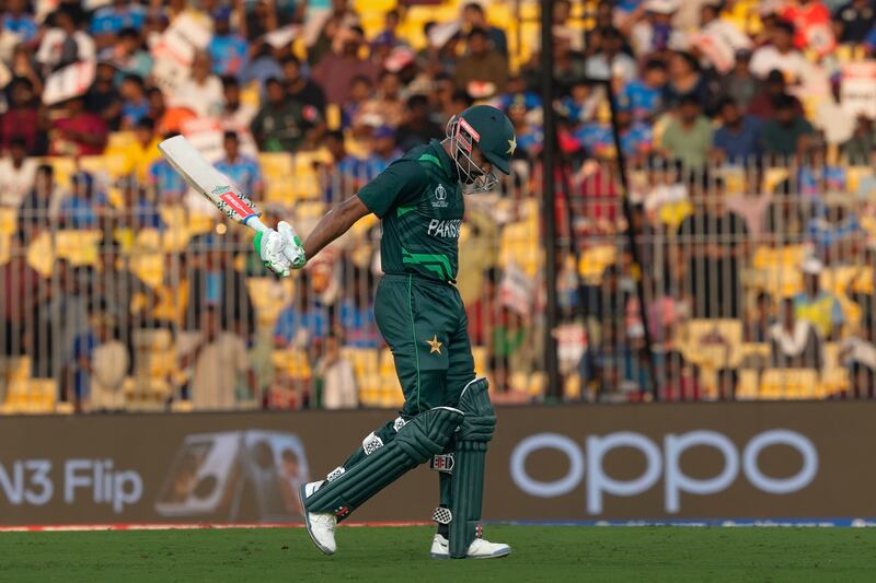 Babar Azam and Pakistan face an uphill task as they look to qualify for the 2023 World Cup semi-finals. AP
