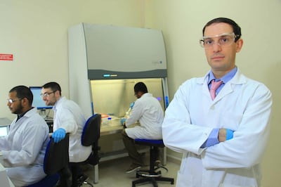 Ghaleb Husseini, professor of chemical engineering at the College of Engineering at the  American University of Sharjah. He is among a group of 20 academics who were granted the golden or long-term visa for the UAE. Prof Husseini’s work includes creating nano carriers or capsules that will transport chemotherapy directly to the site of a cancerous tumour so the patient does not suffer side effects.
Courtesy:  Prof Ghaleb Husseini
