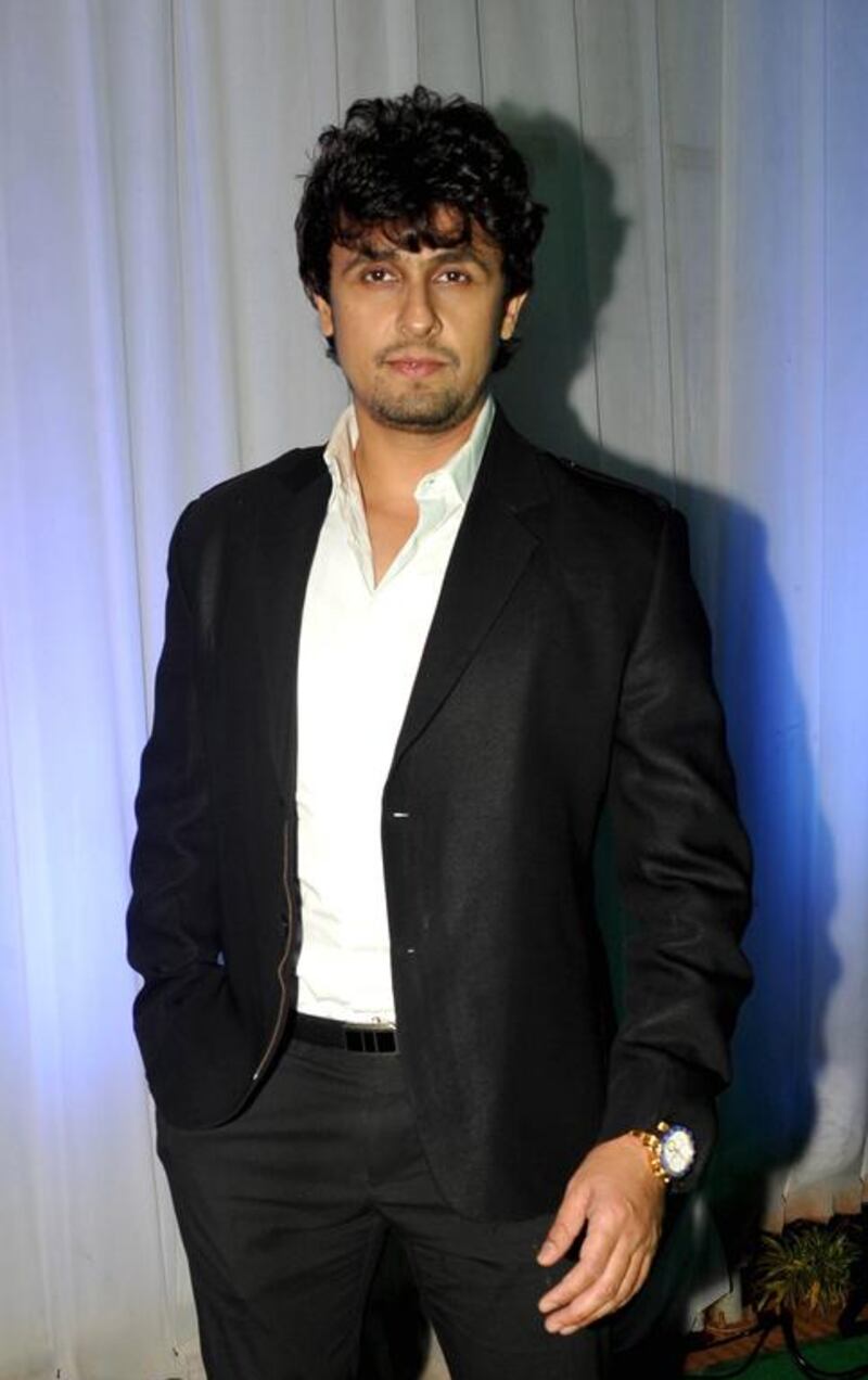 Sonu Nigam. AFP