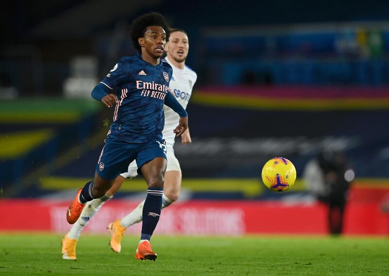 Willian – 4. Not the only Arsenal player to be off the pace in the first half, and he gave way to Reiss Nelson at the interval. Getty
