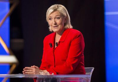 Far-right leader Marine le Pen was admired by Mr Bannon. Credit: Michel Euler / AP