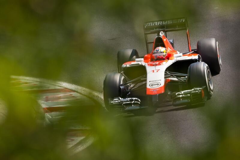 Jules Bianchi of France and Marussia drives during final practice ahead of the Hungarian Formula One Grand Prix at Hungaroring on July 26, 2014 in Budapest, Hungary. Drew Gibson/Getty Images