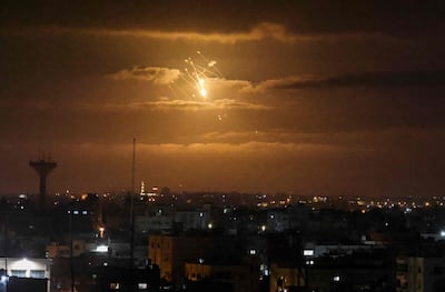 Israel's Iron Dome intercepted most of Iran's April 13 drone and missile barrage with the help of the US and allies. AFP 