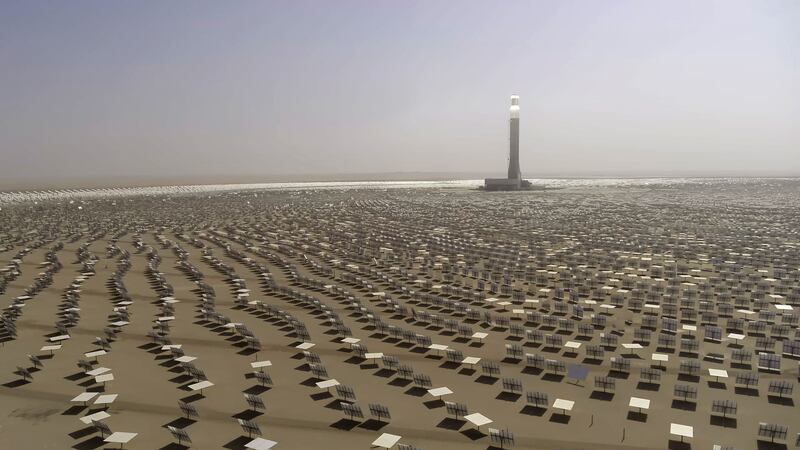 The Mohammed bin Rashid Al Maktoum Solar Park. Dewa