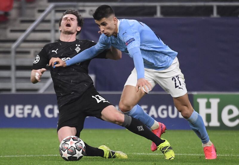 Joao Cancelo, 9 – An exceptional assist epitomised performance. He left City’s back four vulnerable when pressing into midfield, but this initial blip was soon eradicated. A quality cross picked Silva out for City’s opener before he delivered an equally accurate cross to tee up the visitors’ second. AFP