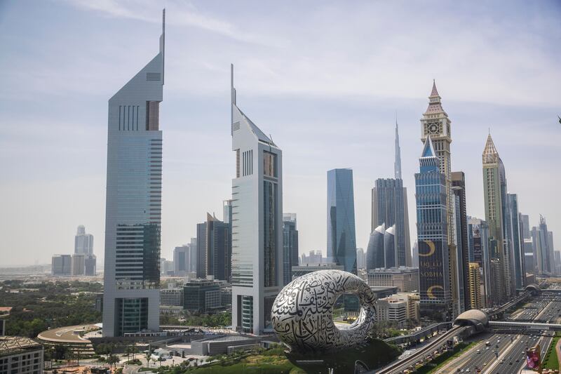 Dubai is third in the Savills index and scored high for its quality of life, internet speed and air connectivity. Antonie Robertson / The National
