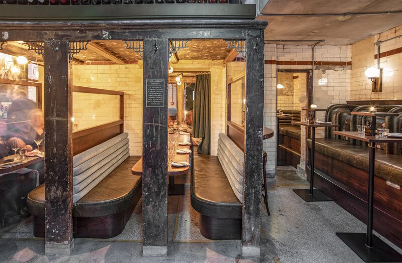 Grade II listed former public conveniences in Camden, London, which have now been converted into the WC Wine and Charcuterie Bar. The Victorian-era toilets have been removed from Historic England's at-risk register.