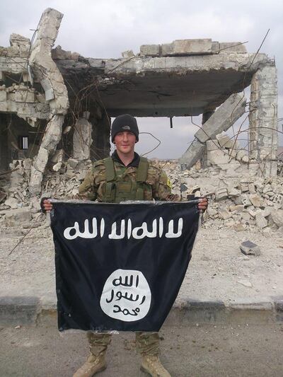 Joshua Molloy was a soldier in the British Army before joining the YPG. Courtesy Joshua Molloy