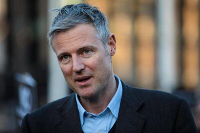 LONDON, ENGLAND - MARCH 26: Conservative MP Zac Goldsmith attends a demonstration in Parliament Square against anti-Semitism in the Labour Party on March 26, 2018 in London, England. The Board of Deputies of British Jews and the Jewish Leadership Council have drawn up a letter accusing Labour Leader Jeremy Corbyn of failing to address anti-Semitism in his party. Mr Corbyn has today apologised to Jewish groups for "pockets of anti-Semitism" in Labour. (Photo by Jack Taylor/Getty Images)