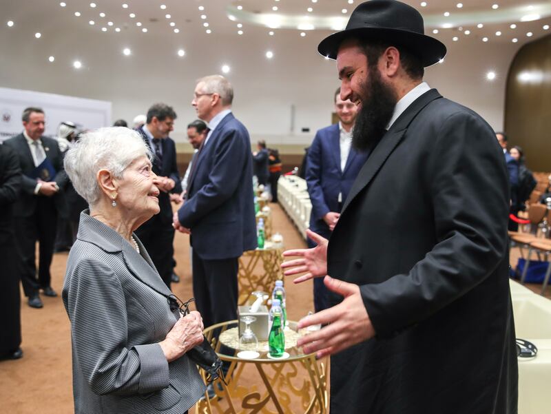 Ruth Cohen speaks to Rabbi Levi Duchman