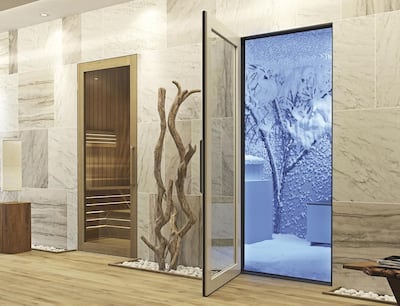 If you have had enough of the desert sun and fancy a new way to chill out, then a snow room could be just the thing for your home. Prices start from Dh400,000. Courtesy Desert Snow