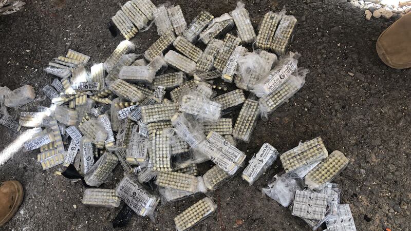 Captagon is the illegal drug most commonly used in the Middle East. Photo: Jordan Armed Forces