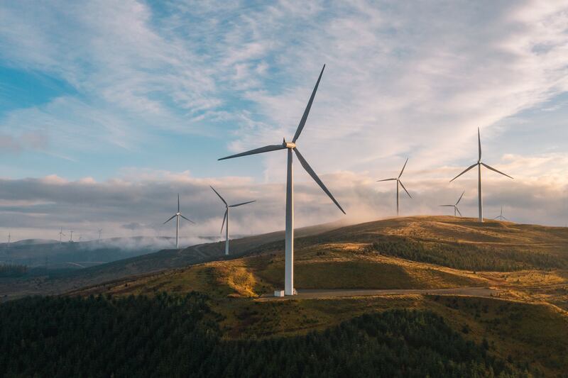 Labour plans to set up a publicly owned company to invest in domestic power sources, including wind projects. Photo: Getty Images