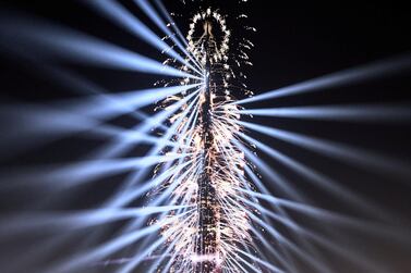 Emaar is offering the chance to have your wish displayed on the Burj Khalifa this New Year's Eve. Supplied