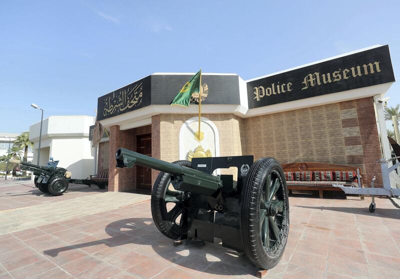 Dubai, United Arab Emirates - November 23rd, 2017: Story about the Dubai Police Museum. Thursday, November 23rd, 2017 at Dubai Police Museum, Dubai. Chris Whiteoak / The National