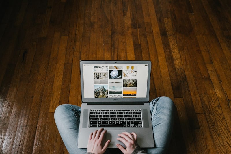 As long as you sit properly, being on the floor can help maintain a neutral spine. Unsplash