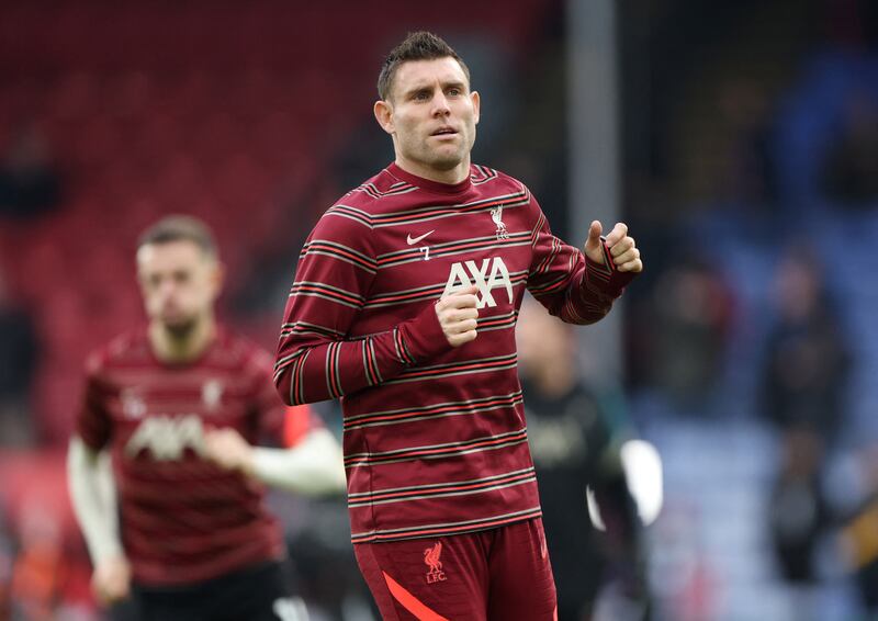 James Milner - 6. The 36-year-old was sent on for Thiago with four minutes left. This cameo was his 800th first-team appearance and he popped up in some advanced positions. Reuters