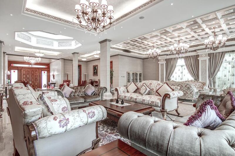For Dh2.5m in rent per year you can have this Emirates Hills home with 6 full suite bedrooms. Courtesy Luxhabitat