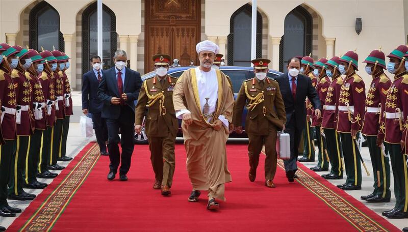 Omani ruler Sultan Haitham’s visit to Saudi Arabia has been hailed as a ‘historic moment for the countries’.