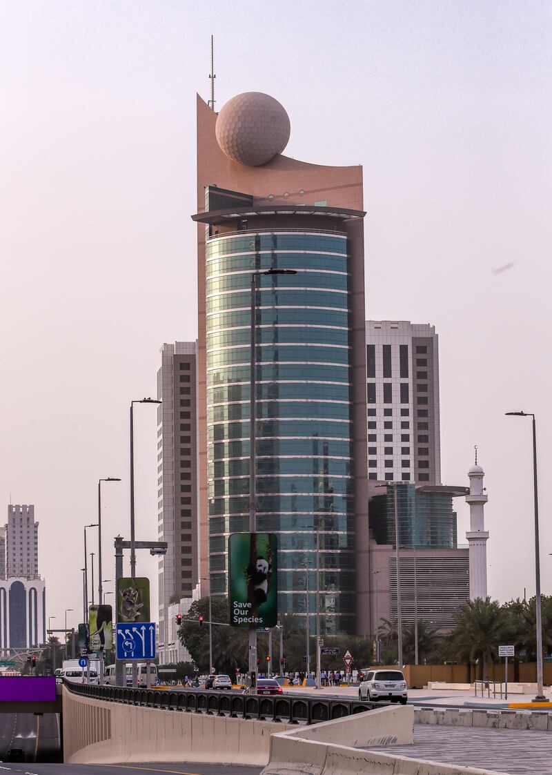 Etisalat Headquarters in Abu Dhabi. Victor Besa / The National