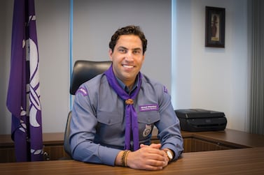 Mr. Ahmad Alhendawi, Secretary General of the World Organization of the Scout Movement, at the World Scout Bureau Global Support Center. Photo: World Scout Bureau