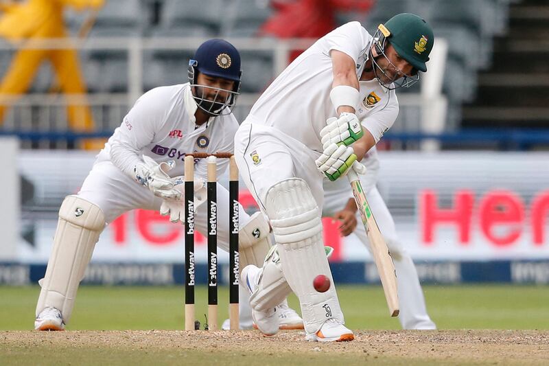 Dean Elgar remained unbeaten on 96 as South Africa won the second Test by seven wickets against India at the Wanderers Stadium in Johannesburg. AFP