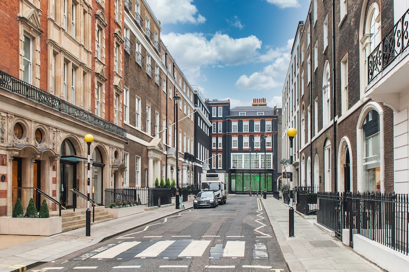 Grafton Street in London's Mayfair.