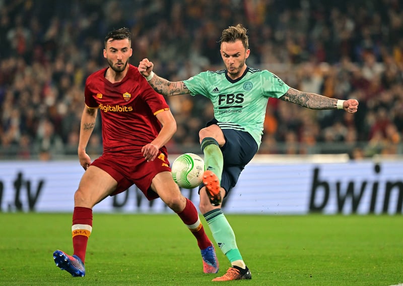 Bryan Cristante 7 – Enjoyed a fascinating tussle with James Maddison, and he gave the Leicester schemer very little time and space on the ball. Reuters