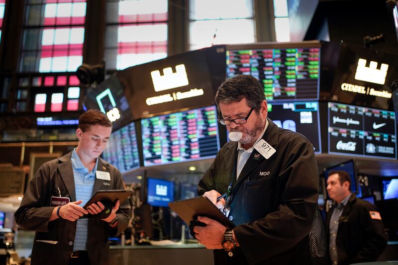 Traders at the New York Stock Exchange on Friday. A flurry of blank-cheque mergers were called off over the past 24 hours. AP