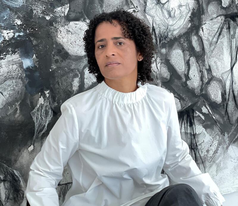 Emirati artist Aisha Juma's paintings will be featured at a concert at The Theatre on March 6. Aisha Juma