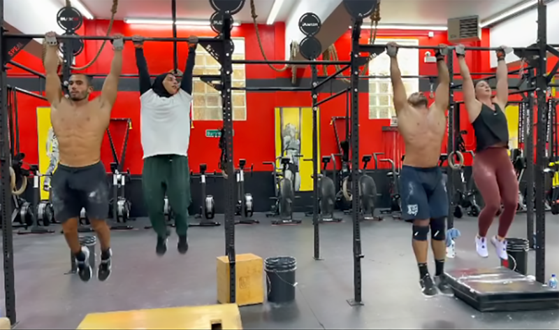 Team Dubai is one of only 40 teams from around the world that qualified for the finals of the team championship of the CrossFit games in Madison.
