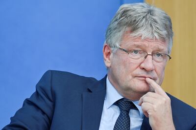 Joerg Meuthen left the AfD leadership ranks last year and has now quit the party altogether. Reuters 