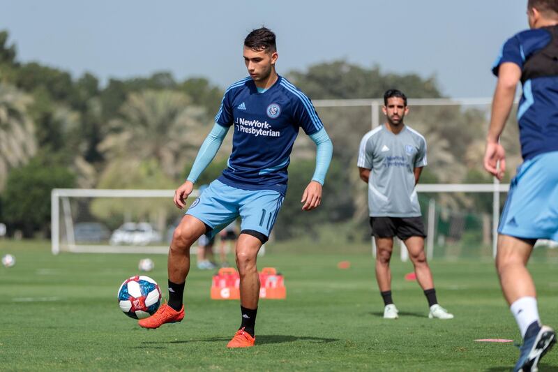 New York City FC Completes First Pre-season Training Camp in Abu Dhabi. Courtesy New York City FC