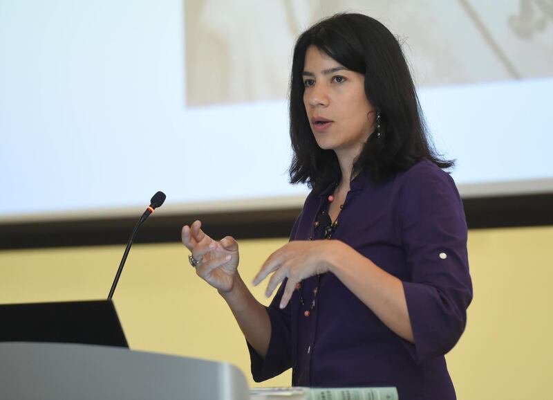 Maya Jasanoff's talk at the NYU Abu Dhabi Institute. NYU Abu Dhabi