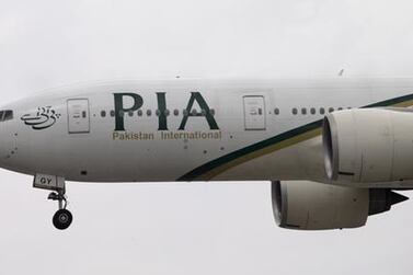 A Pakistan International Airlines passenger jet. AP 